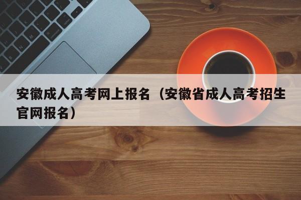 安徽成人高考网上报名（安徽省成人高考招生官网报名）